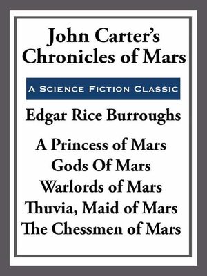 cover image of John Carter's Chronicles of Mars